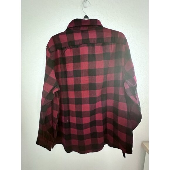 NWT Goodfellow & Co Midweight Standard Fit Button Down Flannel Shirt Size L - Picture 7 of 10
